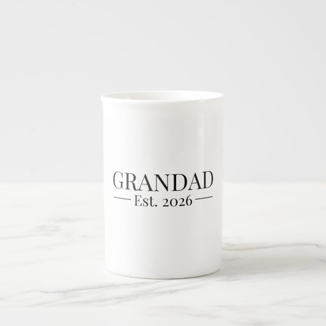 Farfar Grundad 2026 Benporslin Mugg (Framsidan)