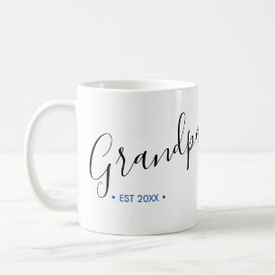 Farfar Grundad År Personlig Kaffemugg
