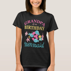 Farfar i tredje sjöjungfrun t shirt