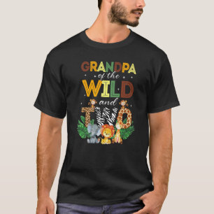 Farfar i Vild 2 Zoo Birthday Safari Jungle T Shirt