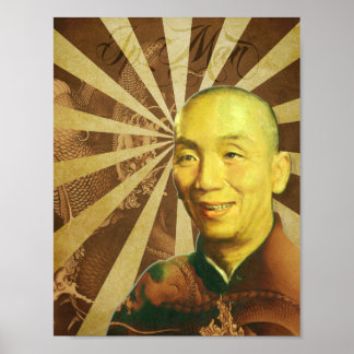 Farfar "Ip Man" Vinge Chun - Kung fu Poster