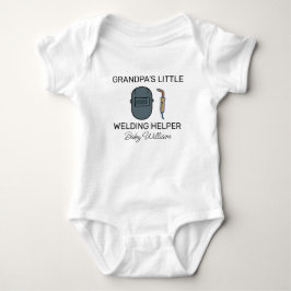 Farfar lilla svetsarhjälp - söt svetsare t shirt