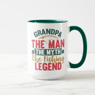 Farfar, mannen, myten, fiskelagen mugg