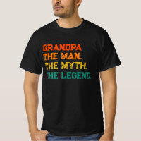 Farfar, mannen, myten, legend T-Shirt