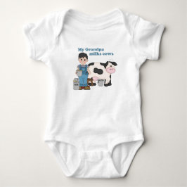 Farfar mjölkar kor t-shirt