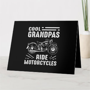 Farfar Motorcyklist Kort