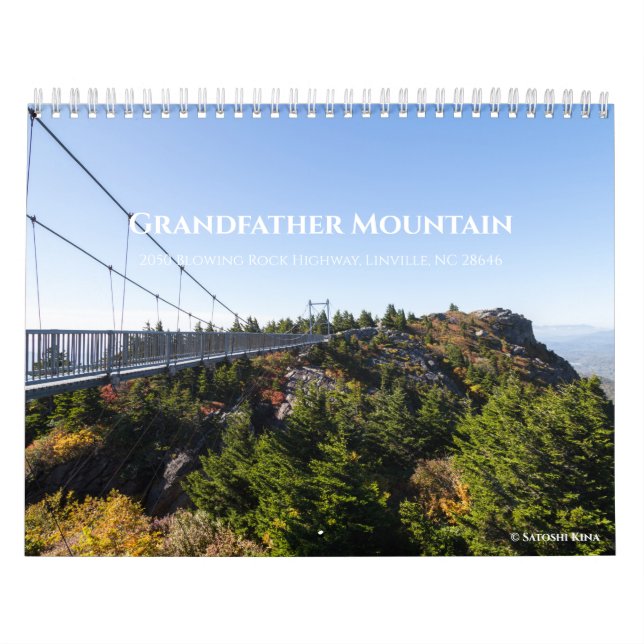 Farfar Mountain Park Kalender (Omslag)