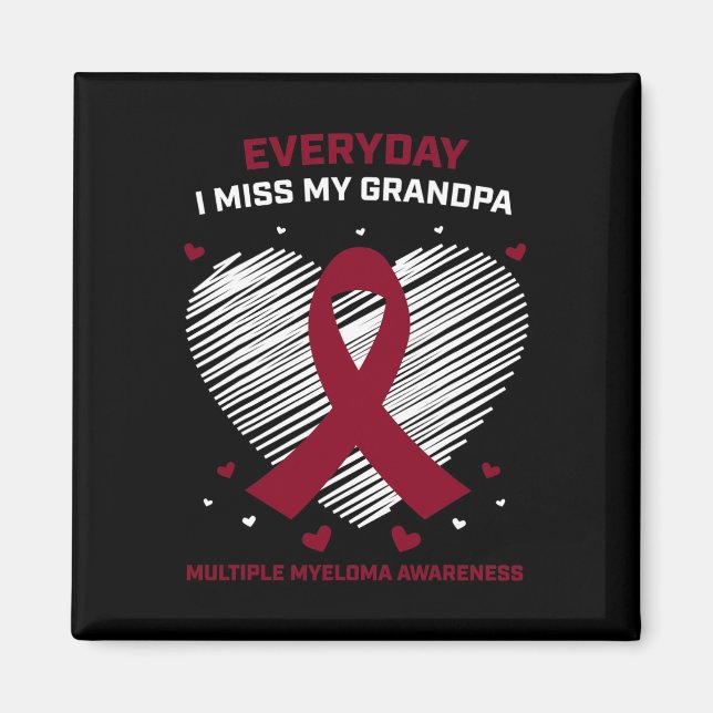 Farfar multipel myelom farfar blodcancer magnet (Framsidan)