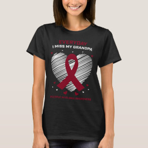 Farfar multipelt myelom Farfar blodcancer T Shirt
