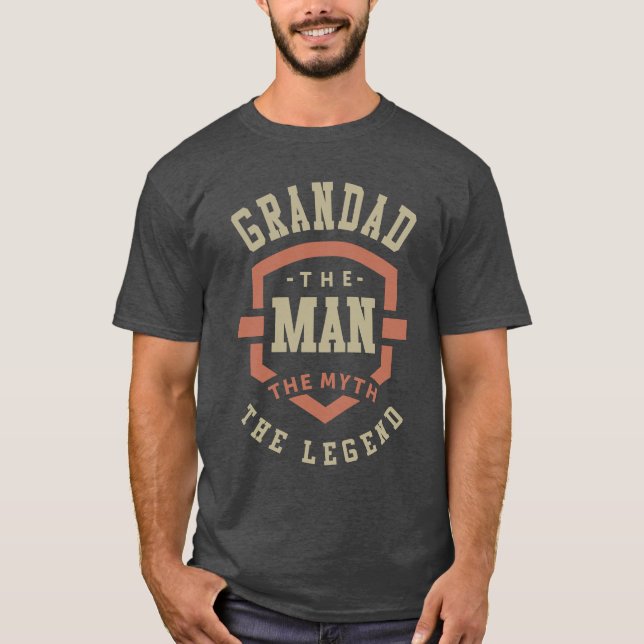 Farfar, myten, förklaringen t shirt (Framsida)
