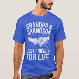 Farfar och barnbarn bästa vänner för livet Matchin T Shirt