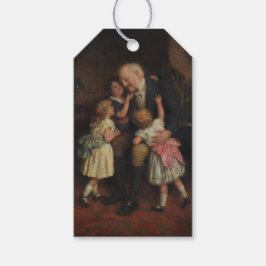 Farfar och morfar (av Joseph Clark) Presentetikett