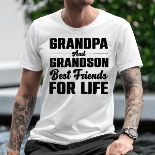 Farfar och morfar, bästa vänner för livet t shirt
