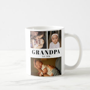 Farfar och Pappa Året Grundades 6 Bilder Kaffemugg
