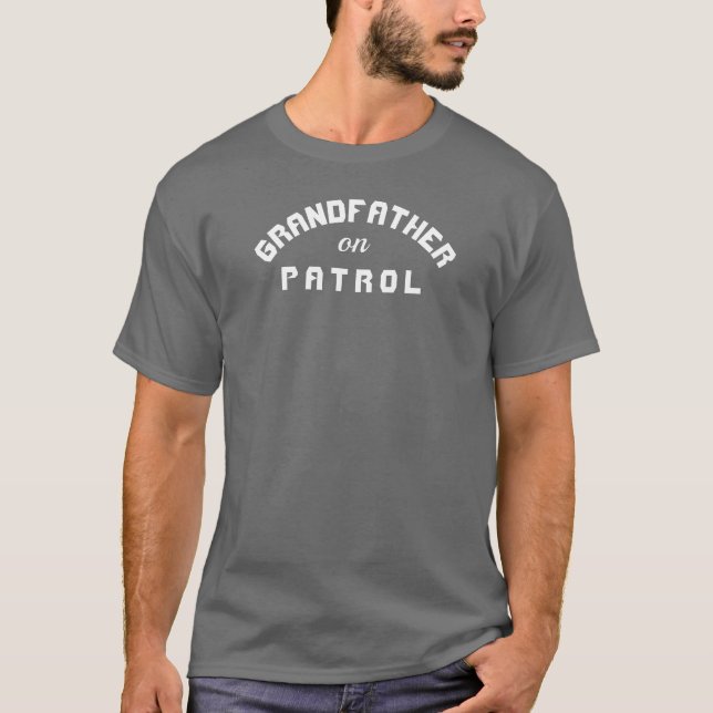Farfar på Patrol T Shirt (Framsida)