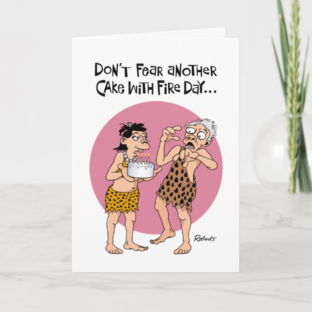 Farfar Reassurance Birthday Card Kort (Framsida)