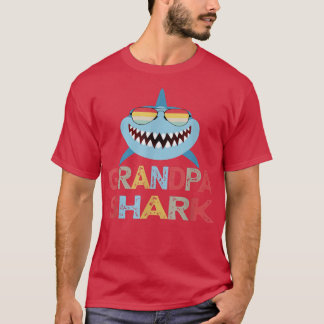 Farfar Shark rolig present till morfar från Gran T Shirt
