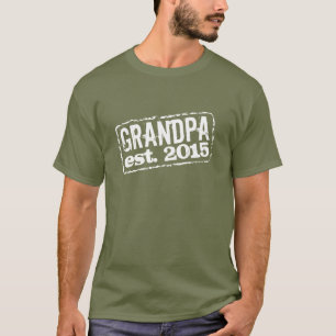 Farfar, som är etablerad t shirts Anpassade år