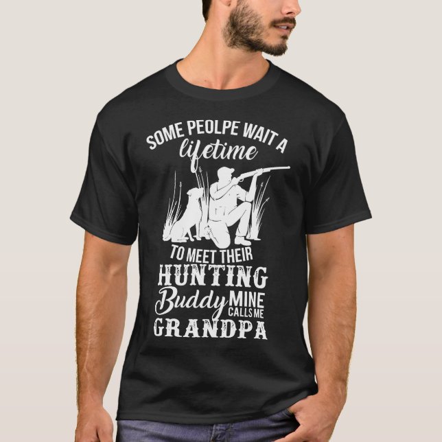 Farfar-somliga väntar en livstid för att träffa Hu T Shirt (Framsida)