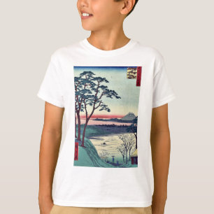 Farfar teahouse, Meguro vid Andō, Hiroshige Tee Shirt