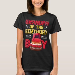 Farfar till Birthday Boy Gamepad Gamer B-Day Fa T Shirt