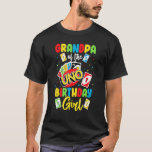 Farfar till Birthday Girl Uno pappa Pappa Fath T Shirt<br><div class="desc">Farmor från Birthday Girl Uno pappa Pappa Far 1:a</div>