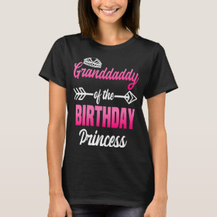 Farfar till Birthday Princess Party Bday Cel T Shirt