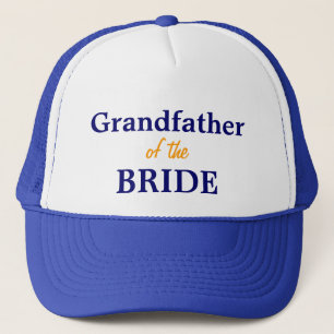 Farfar till Bride-sockeln Truckerkeps