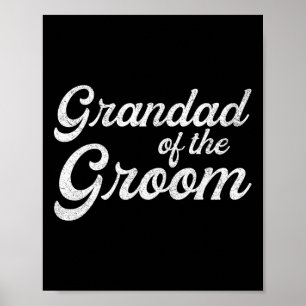 Farfar till brudgummen skjortor för män1  poster