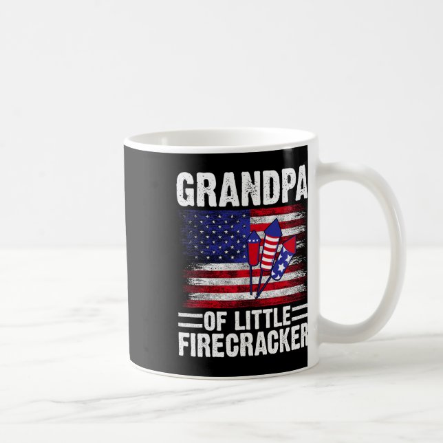 Farfar till den lilla förbrytaren 4:e juli Gran Kaffemugg (Höger)
