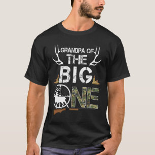 Farfar till den stora enårige Hjorten Hunter Ca T Shirt