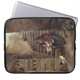 Farfar Tittar efter sin morson Laptop Fodral