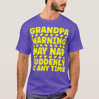 Farfar Warning kan när som helst inte aktiveras pl T Shirt