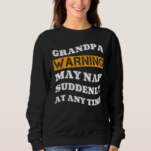 Farfar Warning kan när som helst när som helst hop T Shirt