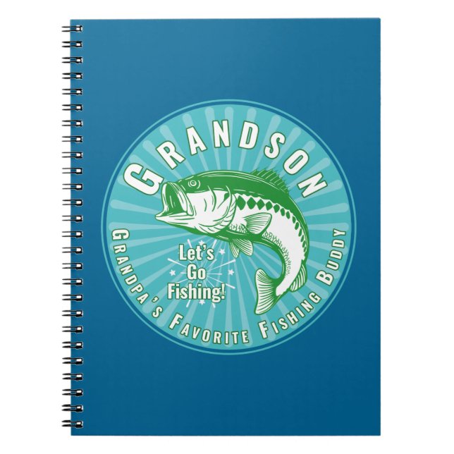 Farfars favoritfiskedagi Buddy Anteckningsbok (Framsidan)