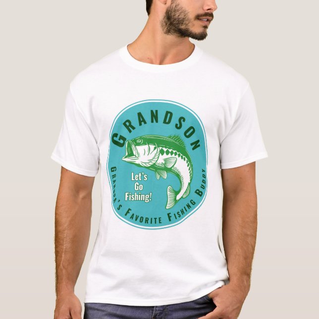 Farfars favoritfiskedagi Buddy T Shirt (Framsida)