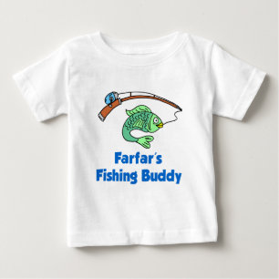 Farfars fiskekompis t-shirt