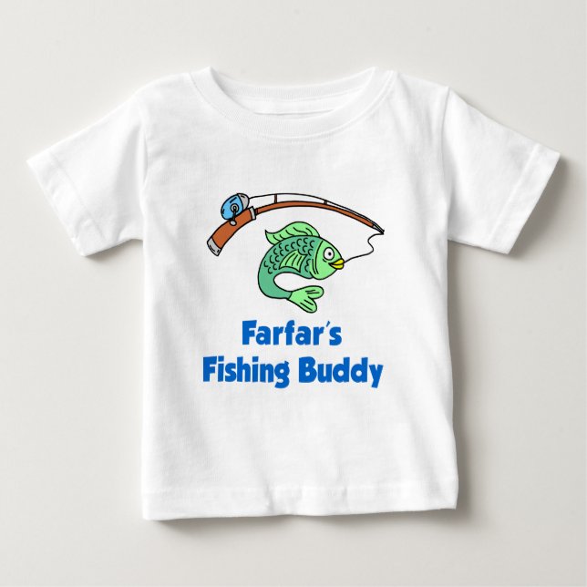 Farfars fiskekompis tröja (Framsida)