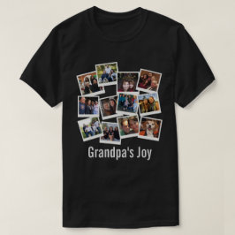 Farfars Joy Photo Ram Collage Modern Trendig T Shirt