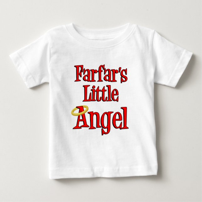 Farfars lilla ängel t shirt (Framsida)