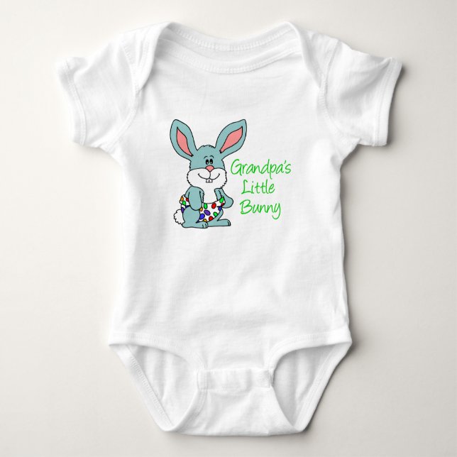 Farfars lilla Bunny T Shirt (Framsida)