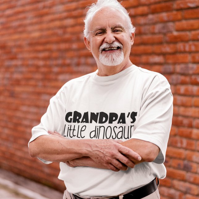 Farfars lilla dinosauris citat l Funny Coola T Shirt (Skapare uppladdad)