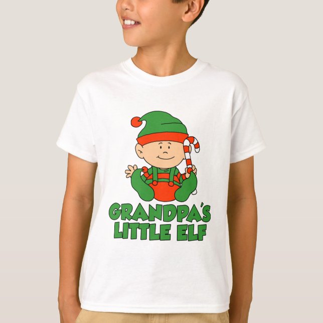 Farfars lilla Elf T Shirt (Framsida)