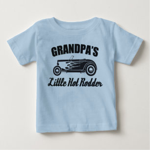 Farfars lilla Hett Rodder HotRod Grandchild Car T-shirt