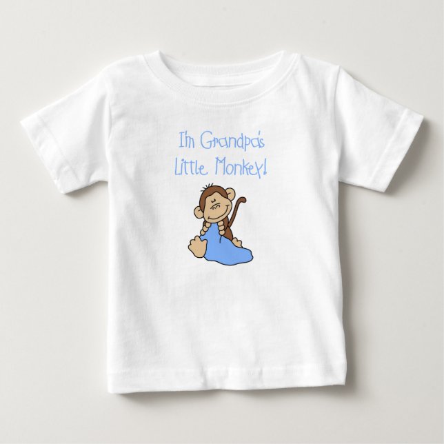Farfars lilla lilla apa tee shirt (Framsida)