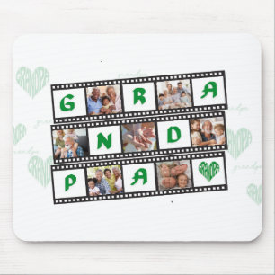 Farfars Personlig Gift med 7 familjefoton! Musmatta