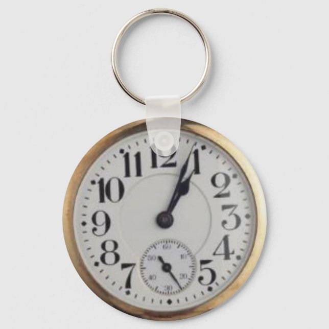 Farfars Pocket Watch Keychain Nyckelring (Framsida)