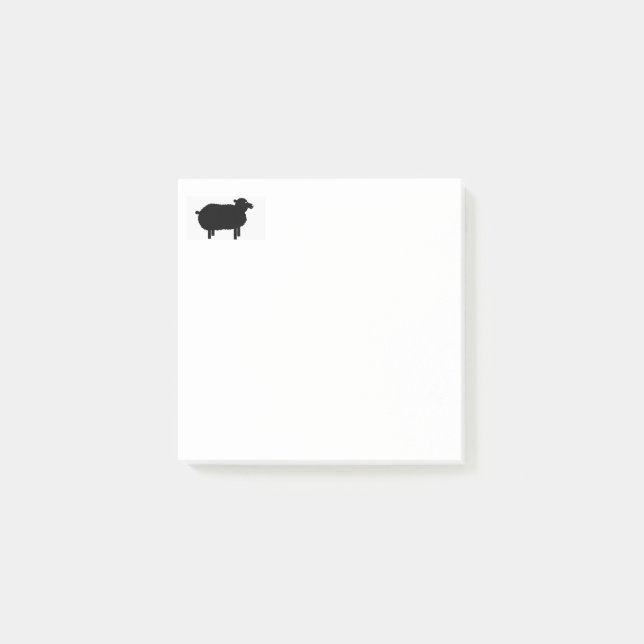fårfisk post-it block (Framsida)