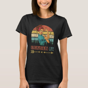 Farföräldrar Life Women Rosie Vintage Retro Decor T Shirt