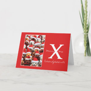 Farföräldrars God jul-kort Helgkort